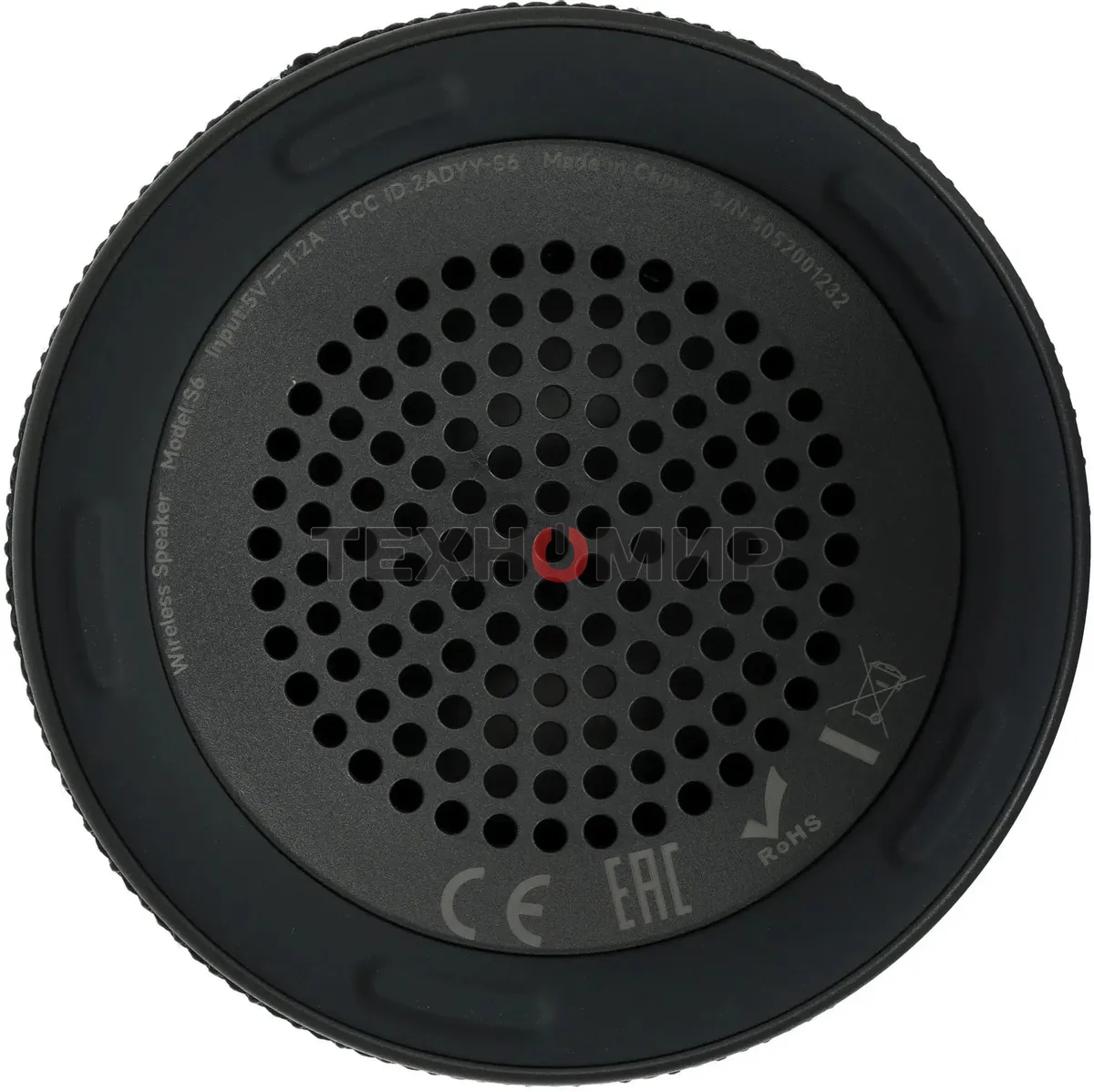 Колонка портативная Tecno S6 Square черный 40W 2.1 BT 5200mAh (S6)