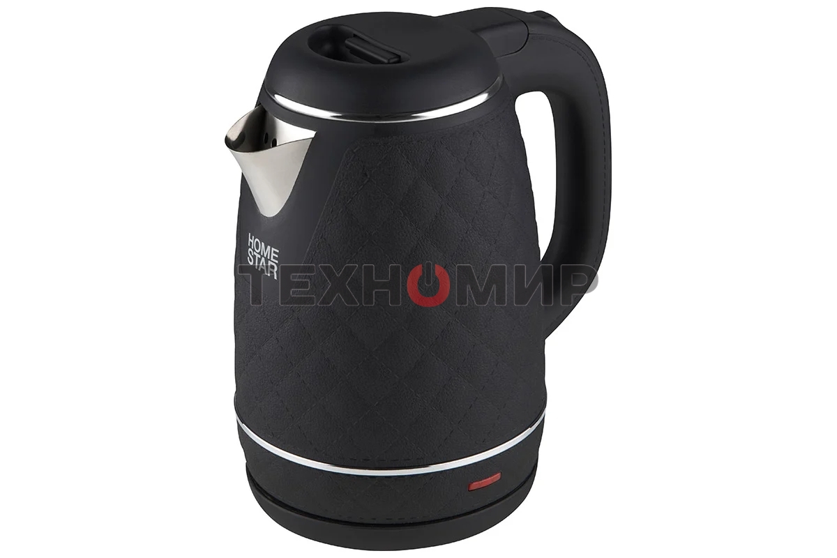 Чайник электрический Homestar HS-1007 черный (107008)