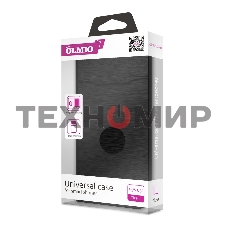 Чехол-книжка универсальный для смартфонов OLMIO р.L, 5.5