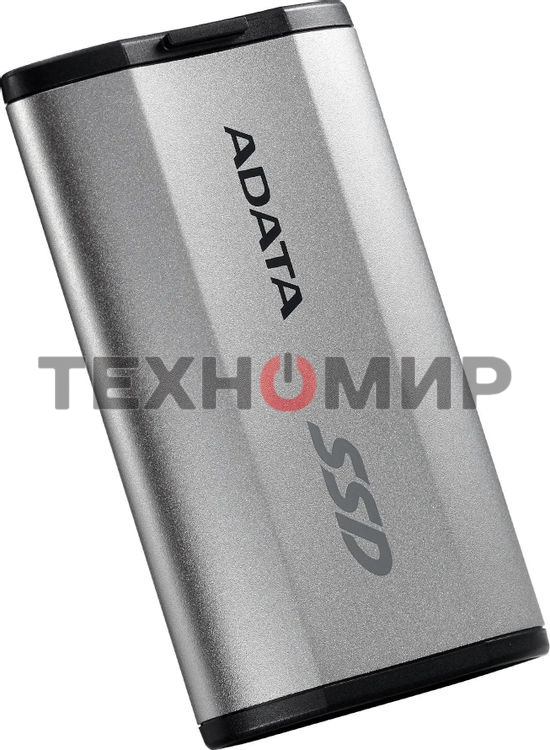 Внешний SSD ADATA SD810, 4Tb, USB 3.2 Gen 2x2 Type-C, R/W 2000/2000, серебристый