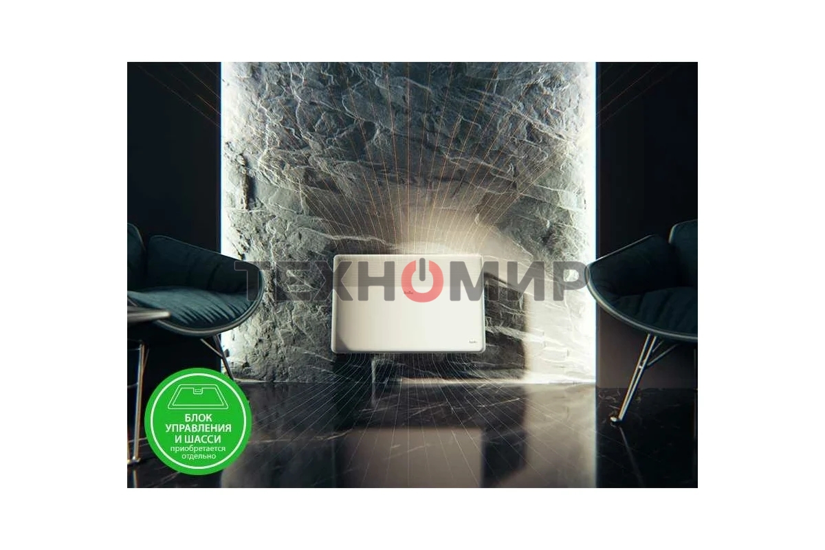 Модуль отопительный электрического конвектора Ballu Apollo Transformer BEC/AT-2000 белый, 2000 Вт, 25 м2, (для работы конвектора требуется блок управления)