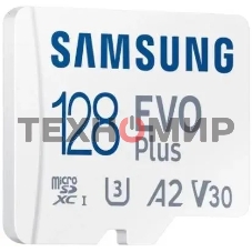 Флеш карта Samsung MICRO SDXC EVO+ 128Gb V10 W/A MB-MC128SA/EU