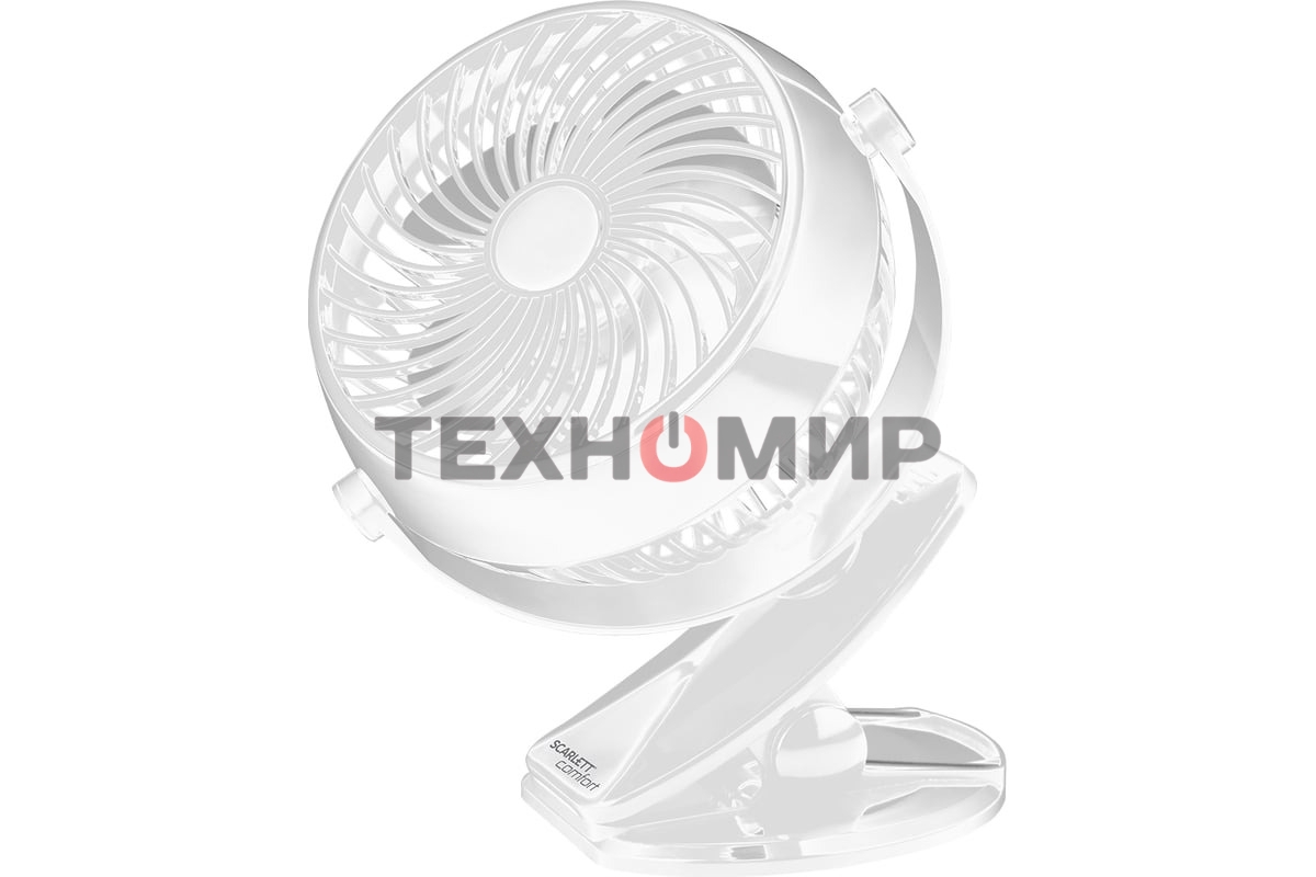 Вентиляторы настольные Scarlett SC-DF111S98 белый
