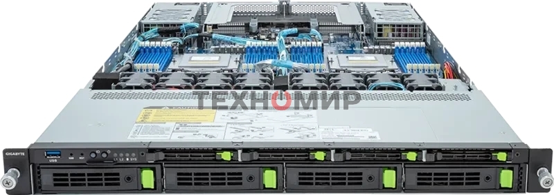 Серверная платформа 1U R183-Z91-AAV1/ACV1 GIGABYTE