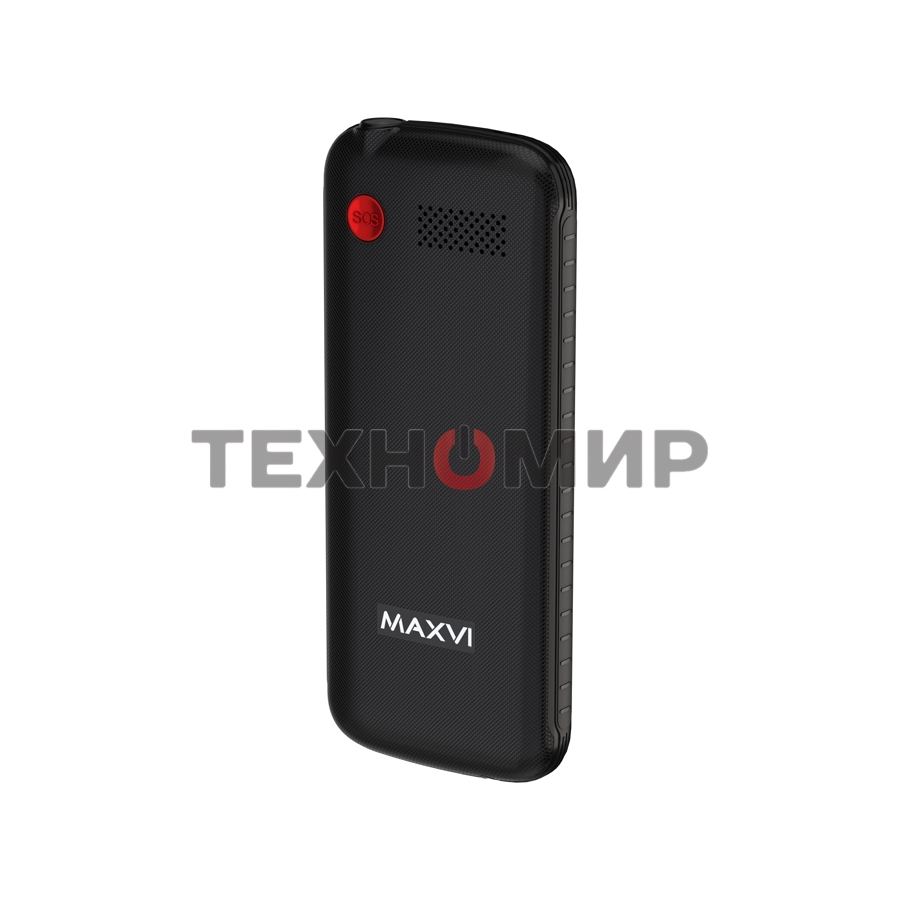 Мобильный телефон Maxvi RT-04 + док-станция, черный