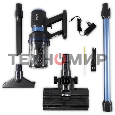 Пылесос ручной Hyundai HYV-S7970 серый/синий 500Вт уборка сухая контейнер