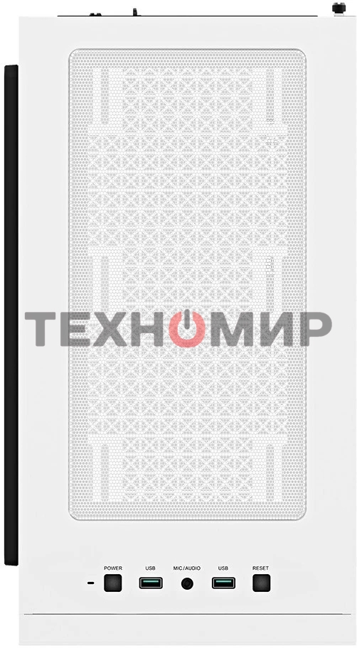 Компьютерный корпус Deepcool MACUBE 110 WH белый без БП ATX 1x120мм 2xUSB3.0 audio bott PSU