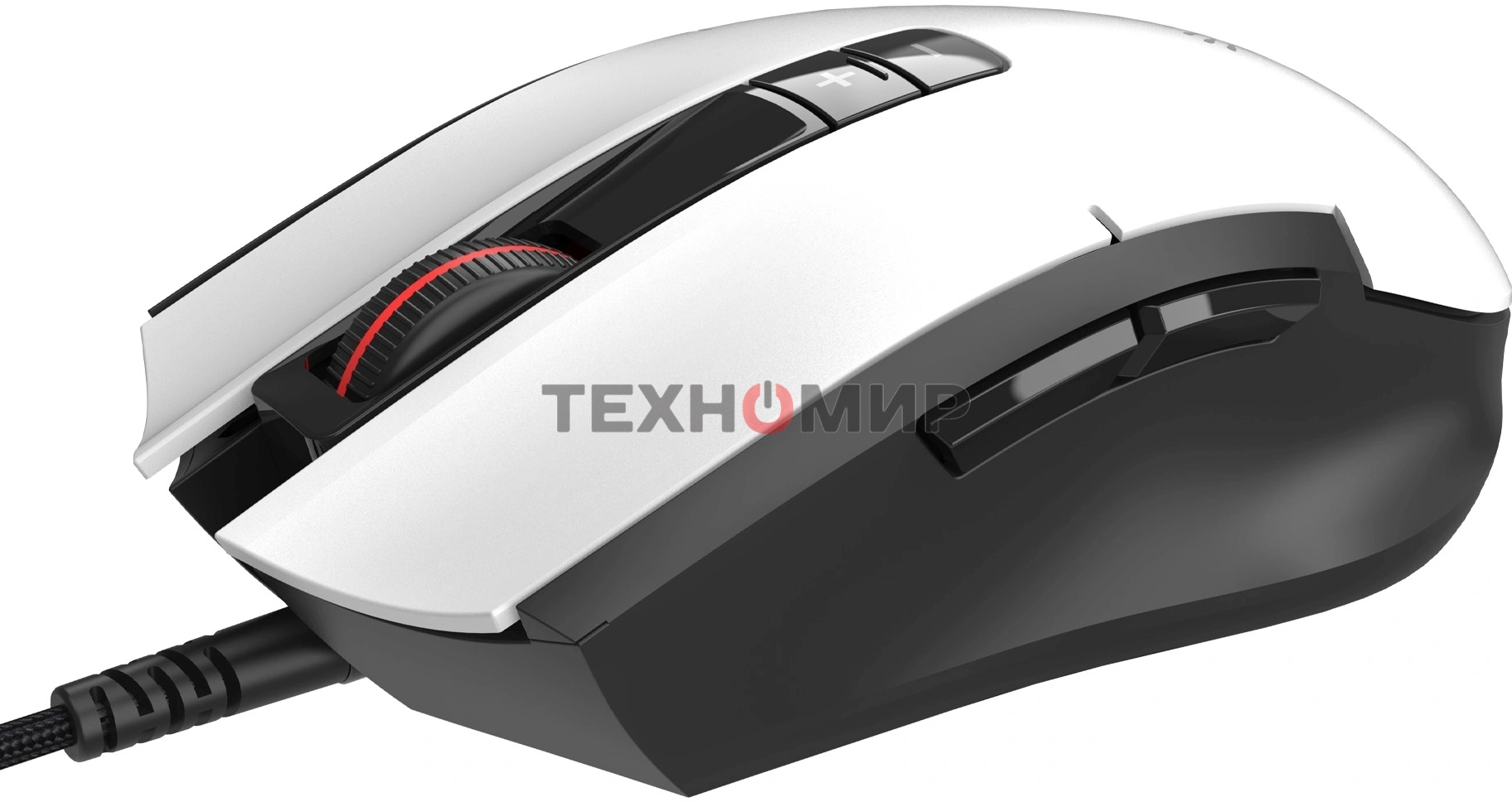 Мышь проводная A4Tech Bloody ES8 белый, 6000 dpi, USB, кнопки - 7