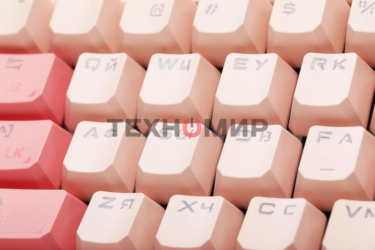 Клавиатура проводная A4Tech Bloody S87 Energy (S87 USB ENERGY PINK) USB розовый