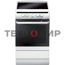 Плита электрическая Hansa FCCW54002 белый, конфорок 4 шт, духовка 68 л, 50 см x 85 см x 60 см