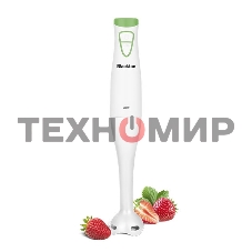 Блендер погружной Blackton Bt HB400P White-Green. 400 Вт, Турборежим