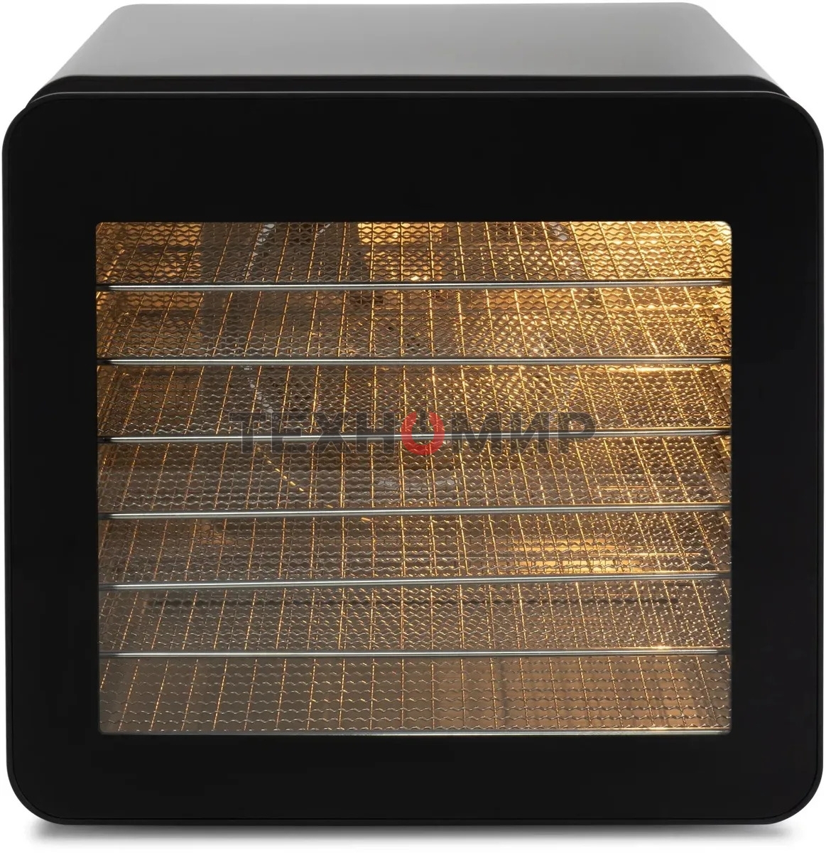 Сушка для фруктов и овощей Hyundai HYFD-8801 14под. 600Вт серебристый