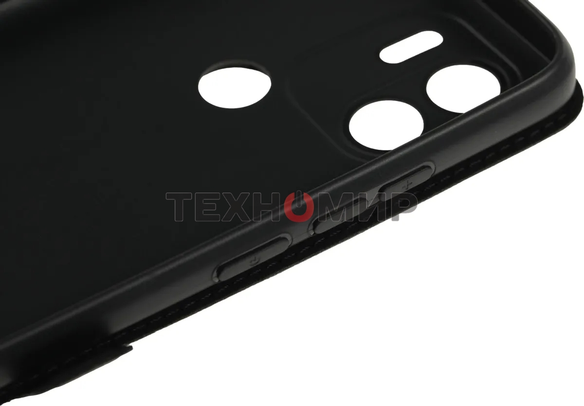 Чехол (флип-кейс) BoraSCO для Xiaomi Poco C51 Book Case черный (72199)