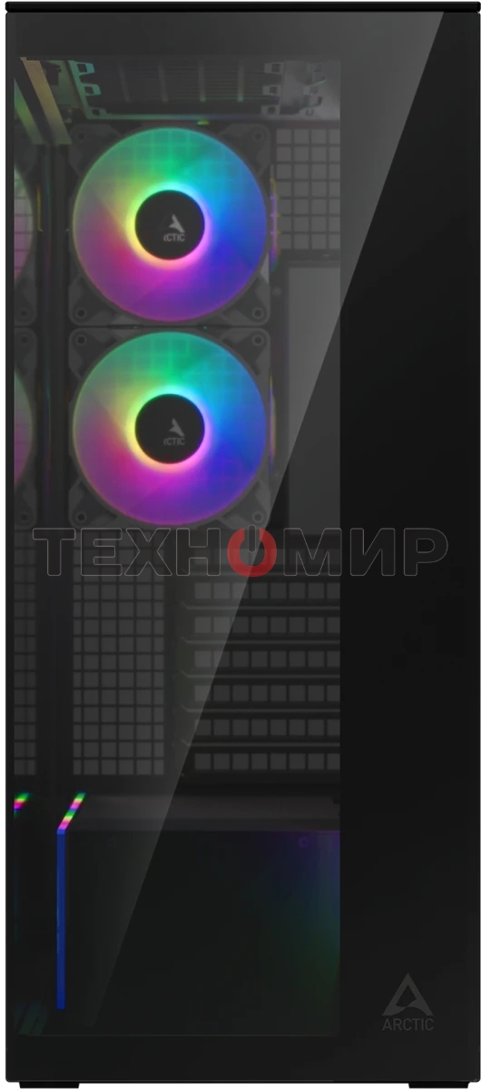 Компьютерный корпус Arctic Cooling ARCTIC Xtender (Mirror Black) арт. ACPCC00018A