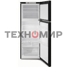 Холодильник Бирюса B-B6139 черный двухкамерный 240/80л морозилка сверху, автоматическое оттаивание