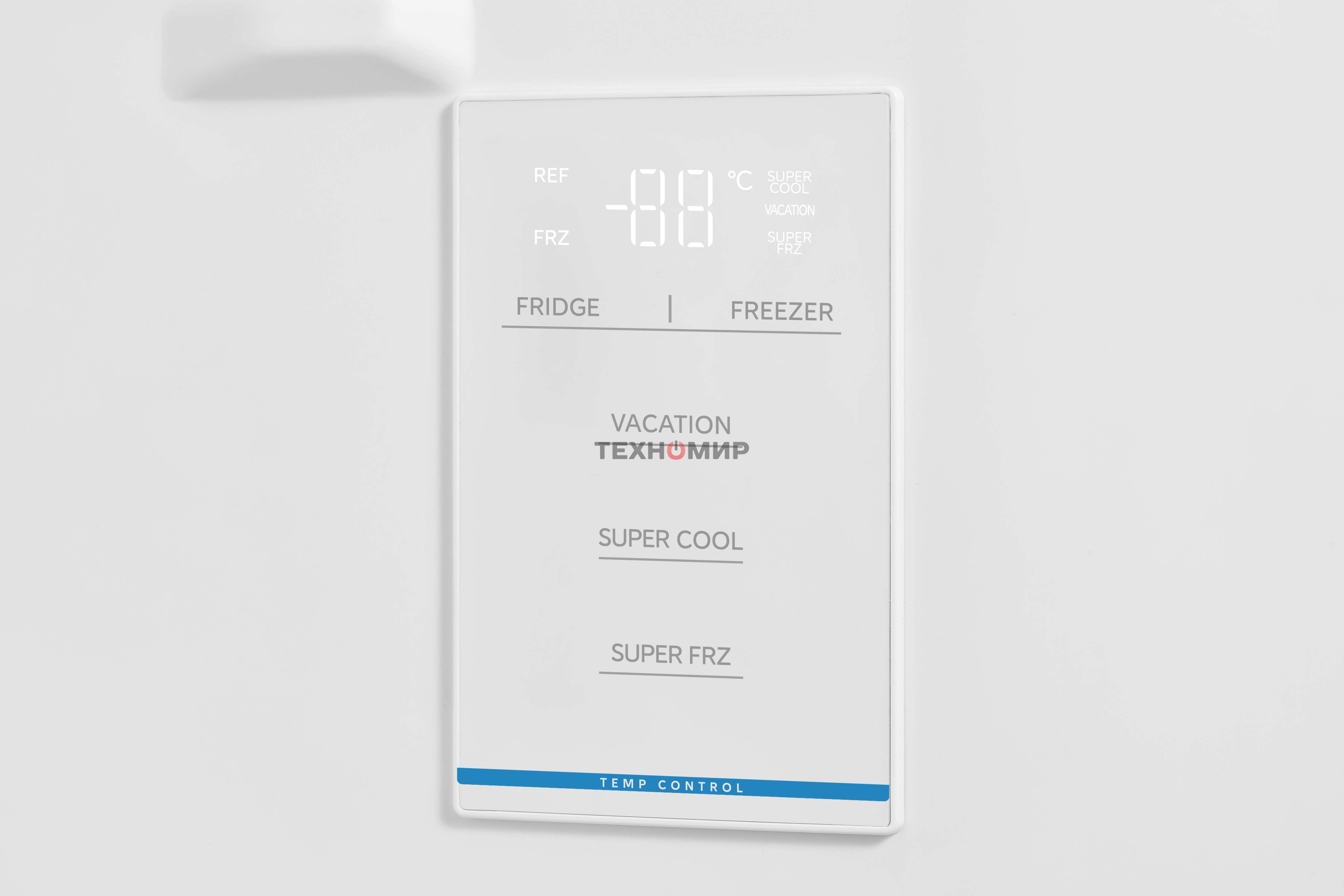 Холодильник Midea MDRB519MGE01ID белый двухкамерный 263/123л морозилка снизу, No Frost