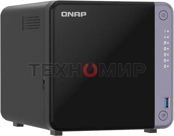 Сетевое хранилище NAS Qnap TS-432X-4G 4-bay настольный Alpine AL-524