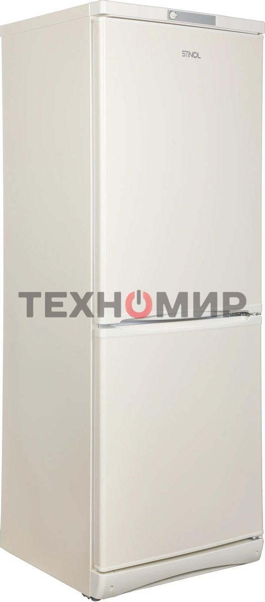 Холодильник Stinol STS 167 E бежевый двухкамерный 195/104 л морозилка снизу