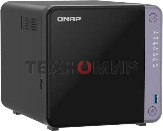 Сетевое хранилище NAS Qnap TS-432X-4G 4-bay настольный Alpine AL-524