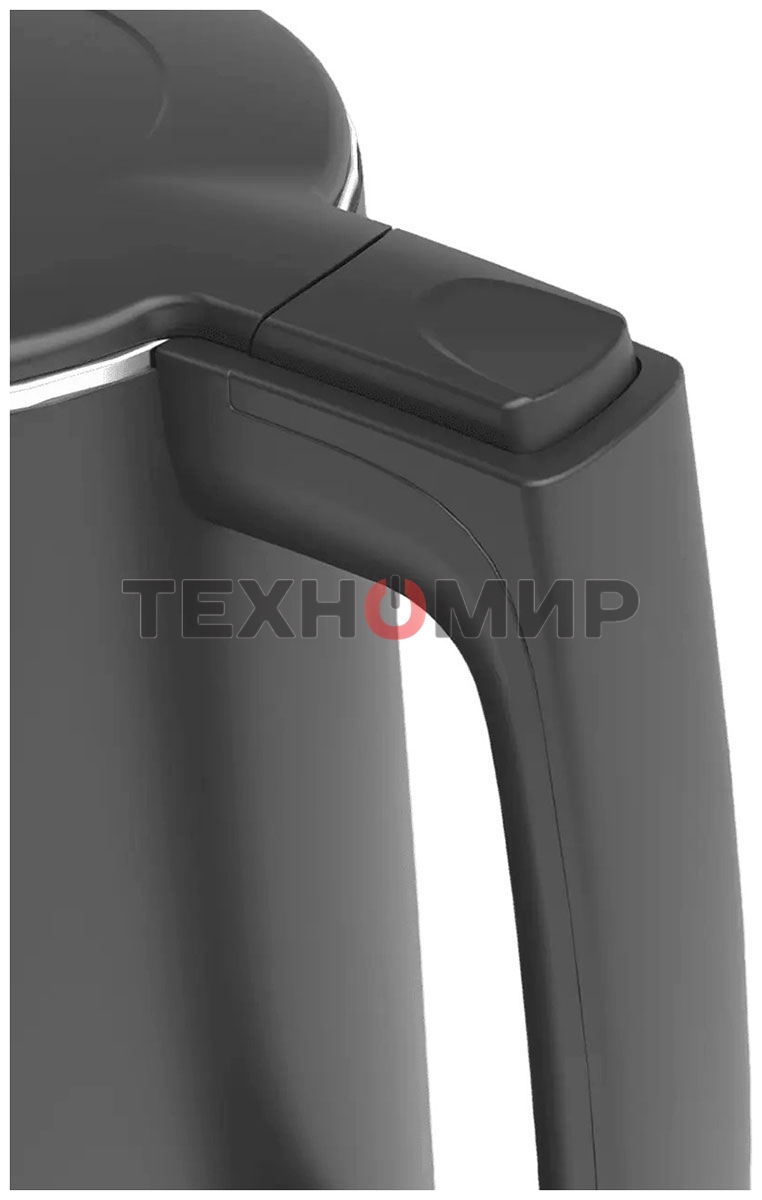 Чайник электрический Candy CK-400 1.7л. 2200Вт черный корпус: нерж.сталь/пластик (FM04WKM00RU)