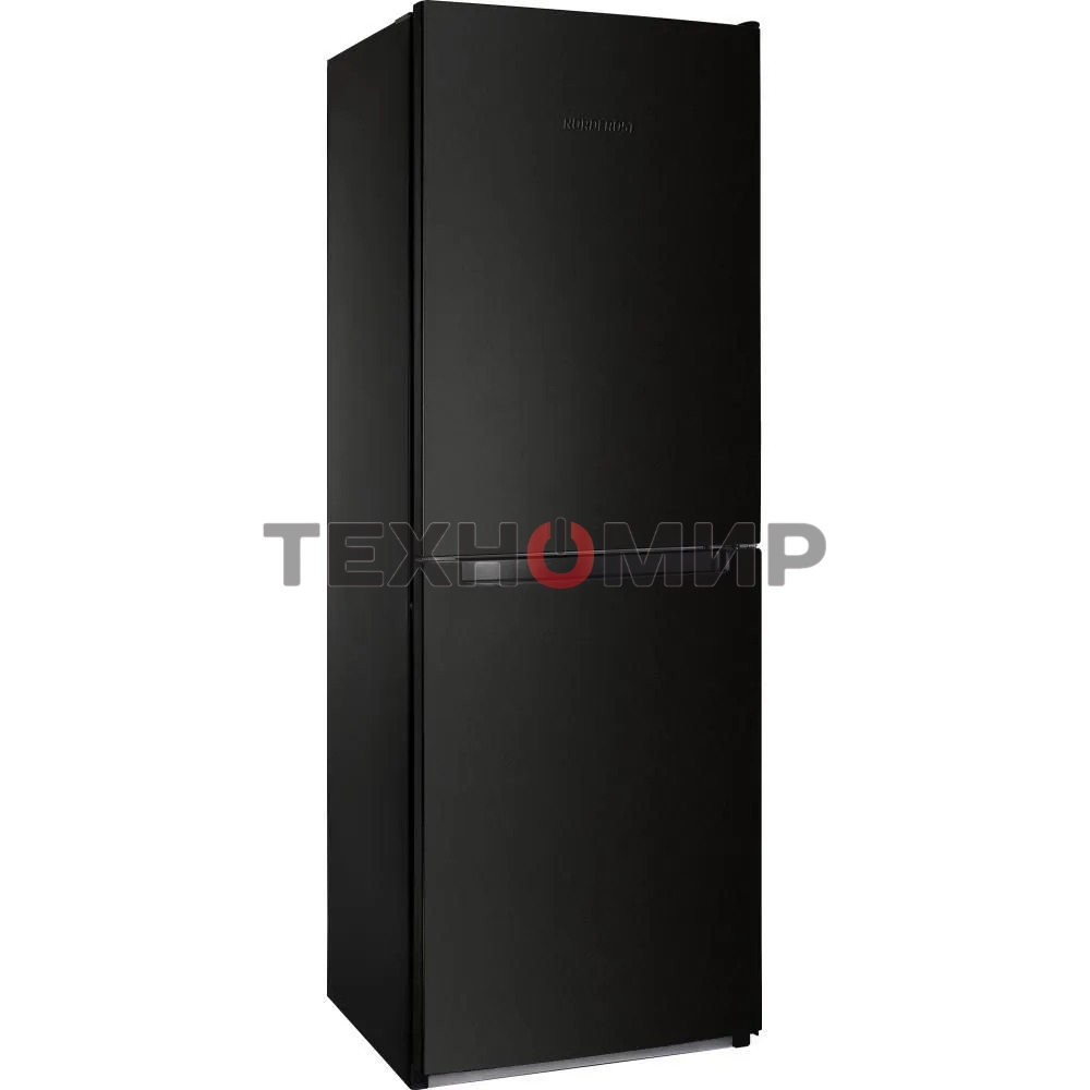 Холодильник Nordfrost NRB 151 B черный, двухкамерный 170/115 л морозилка снизу, ручная разморозка
