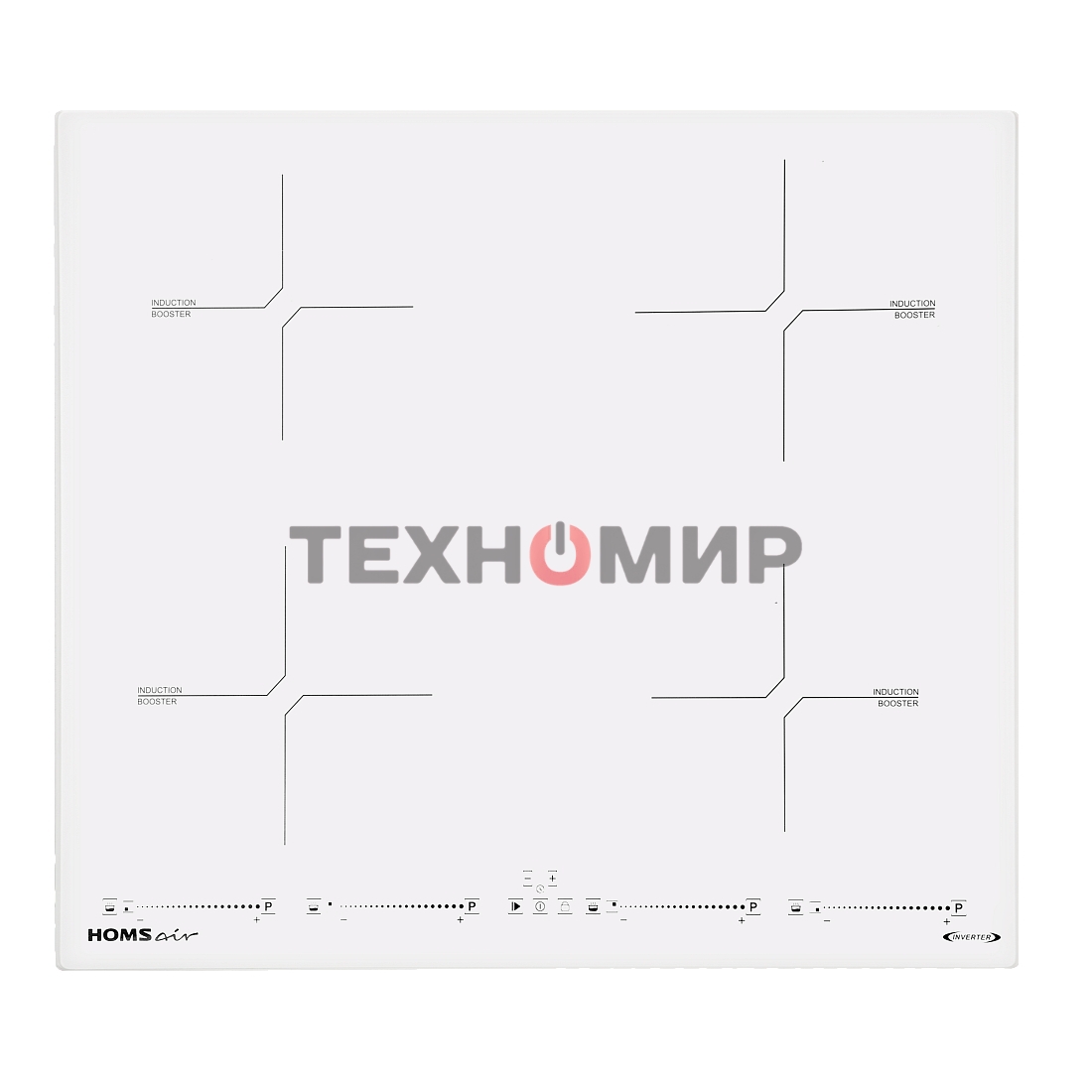 Индукционная варочная панель HOMSair HIC64SWH Inverter