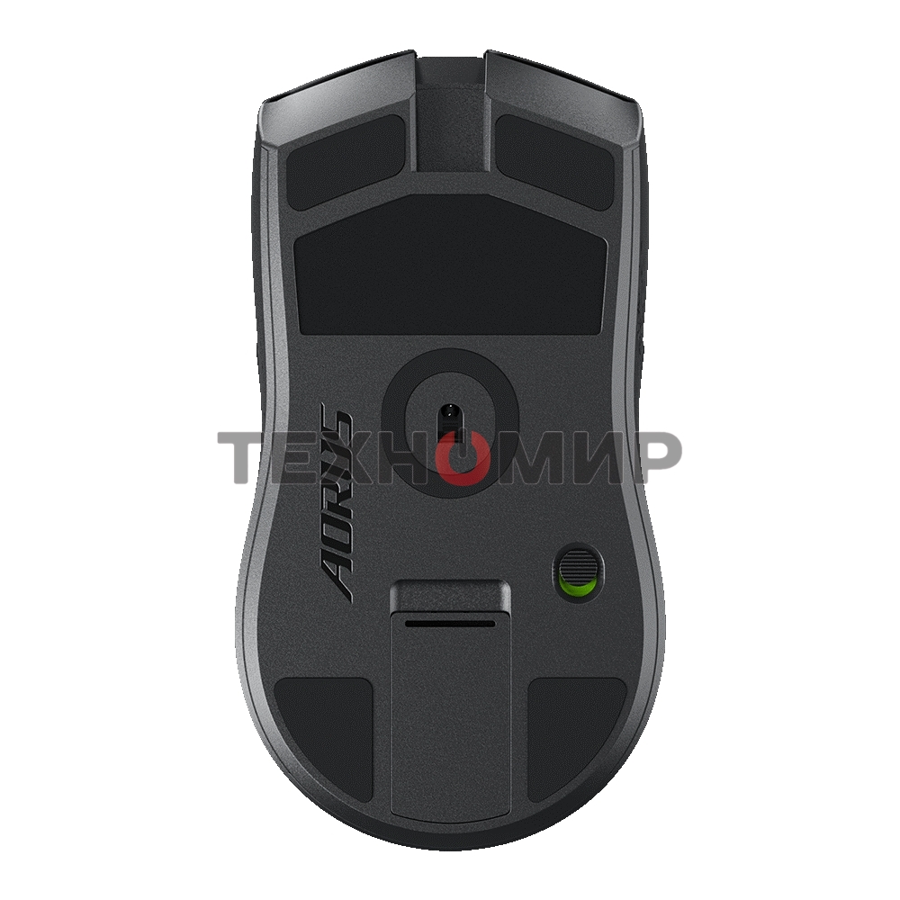 Мышь беспроводная/проводная Gigabyte GM-AORUS M6 черный, 26000 dpi, радиоканал, USB, кнопки - 8