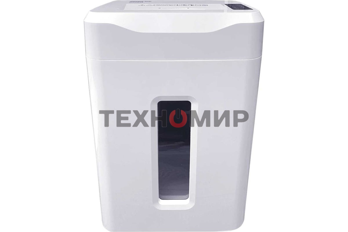 Шредер Office Kit S210N 3,9x38 белый (секр.P-4) фрагменты 16лист. 35лтр. скрепки скобы пл.карты CD