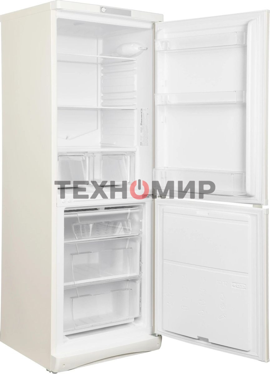 Холодильник Stinol STS 167 E бежевый двухкамерный 195/104 л морозилка снизу