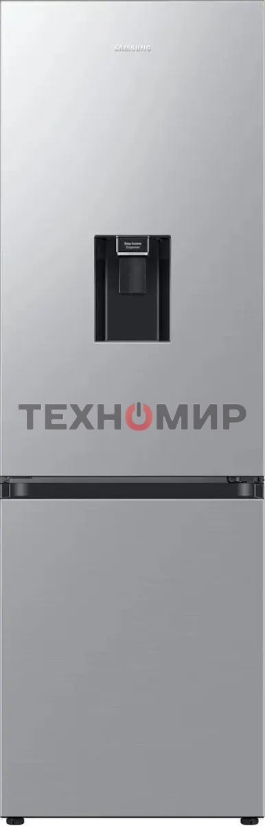 Холодильник Samsung RB34C632ESA/EF графит двухкамерный 227/114л морозилка снизу, No Frost