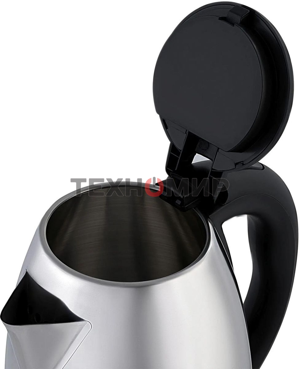 Чайник электрический Starwind SKS1771 1.8 л, 1700 Вт, серебристый/черный корпус: металл/пластик