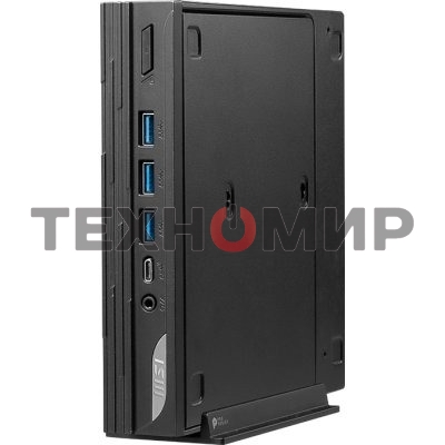 Мини ПК MSI Pro DP10 13M-045BRU i5 1340P (1.9) Iris Xe без ОС 2.5xGbitEth WiFi BT 120W черный (936-B0A611-045)