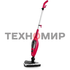 Швабра паровая Kitfort КТ-3928 малиновый/черный