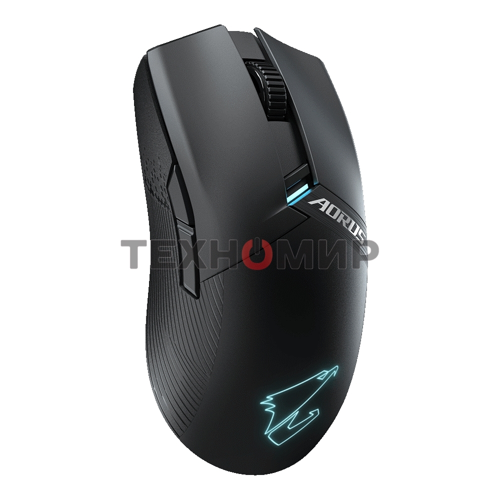 Мышь беспроводная/проводная Gigabyte GM-AORUS M6 черный, 26000 dpi, радиоканал, USB, кнопки - 8