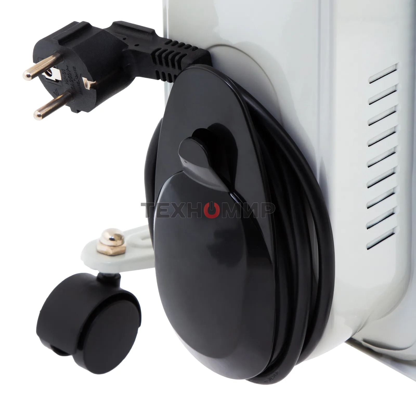 Обогреватель масляный MTX OCH-1500, белый, 1500 Вт, 15 м2, термостат