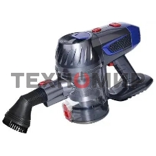 Пылесос вертикальный/ручной BQ VC1002H серый-золотой, питание от аккумулятора, 45 Вт, уборка сухая, пылесборник 0.7 л, работа от АКБ max 35 мин