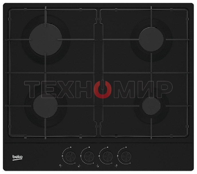 Газовая варочная панель Beko HIAG 64223 B черный