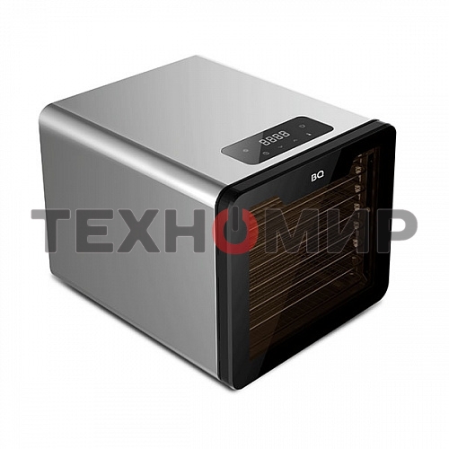 Сушилка для овощей и фруктов BQ FD9000 Black-Steel, Мощность 650 Вт