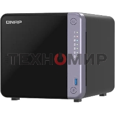 Сетевое хранилище NAS Qnap TS-432X-4G 4-bay настольный Alpine AL-524
