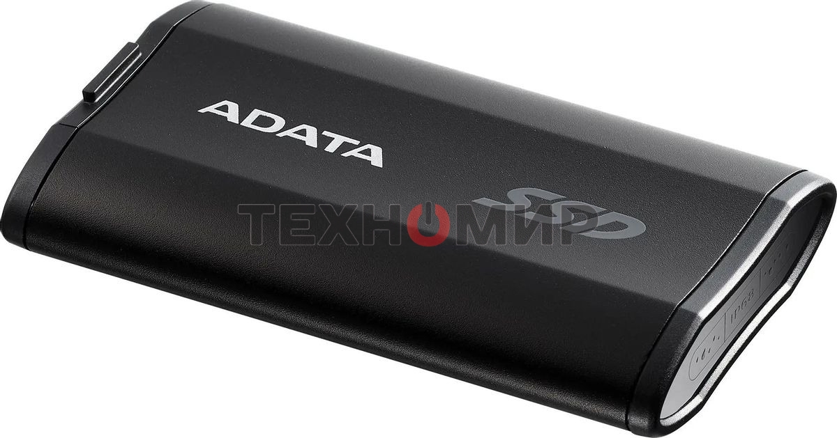 Внешний SSD ADATA SD810, 4TB, USB 3.2 Gen 2x2 Type-C, R/W 2000/2000, черный