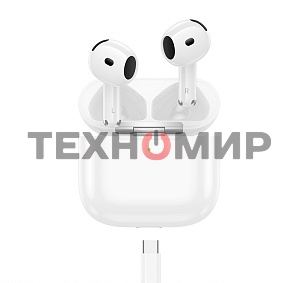 Гарнитура вкладыши Hoco EW85 белый беспроводные bluetooth в ушной раковине (50328)