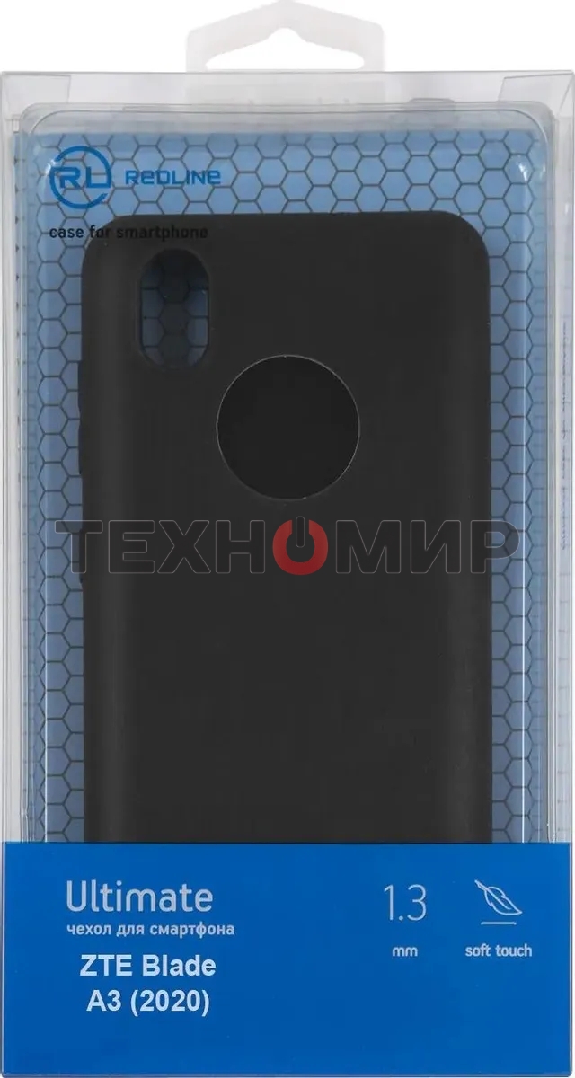 Чехол (клип-кейс) Redline для ZTE Blade A3 2020 УТ000026591 черный