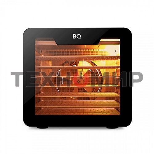 Сушилка для овощей и фруктов BQ FD9000 Black-Steel, Мощность 650 Вт