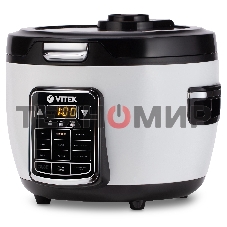 Мультиварка Vitek VT-4284 белый/черный, 4 л, 700 Вт, управление - сенсор, программ - 9
