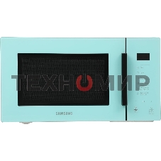 Микроволновая печь Samsung MG23T5018AN/BW голубой, 23 л, 800 Вт, переключатели - сенсор