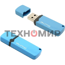 Флешка USB QUMO 8Gb, Optiva 02 синий QM8GUD-OP2-blue