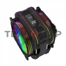 Кулер для процессора Alseye M120D Plus черный, 120 мм, алюминий/медь, 1900 об/мин, 41.2 дБ, 4 pin, 200 Вт, 160 мм