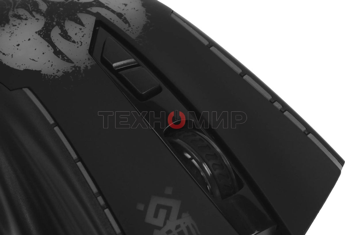 Мышь беспроводная Defender Kronos GM-695 черный, 1600 dpi, радиоканал, USB, кнопки - 7