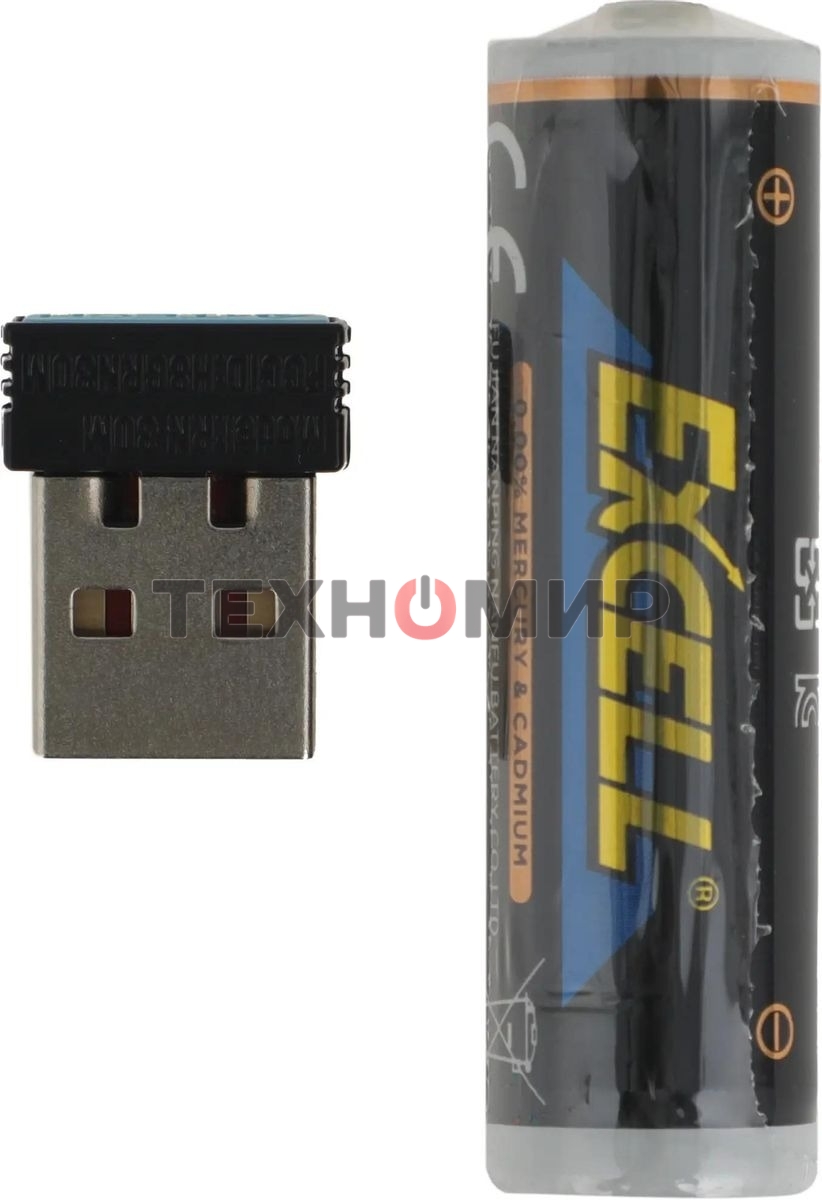 Мышь беспроводная A4Tech V-Track G3-300N черный, 1000 dpi, радиоканал, USB, кнопки - 3