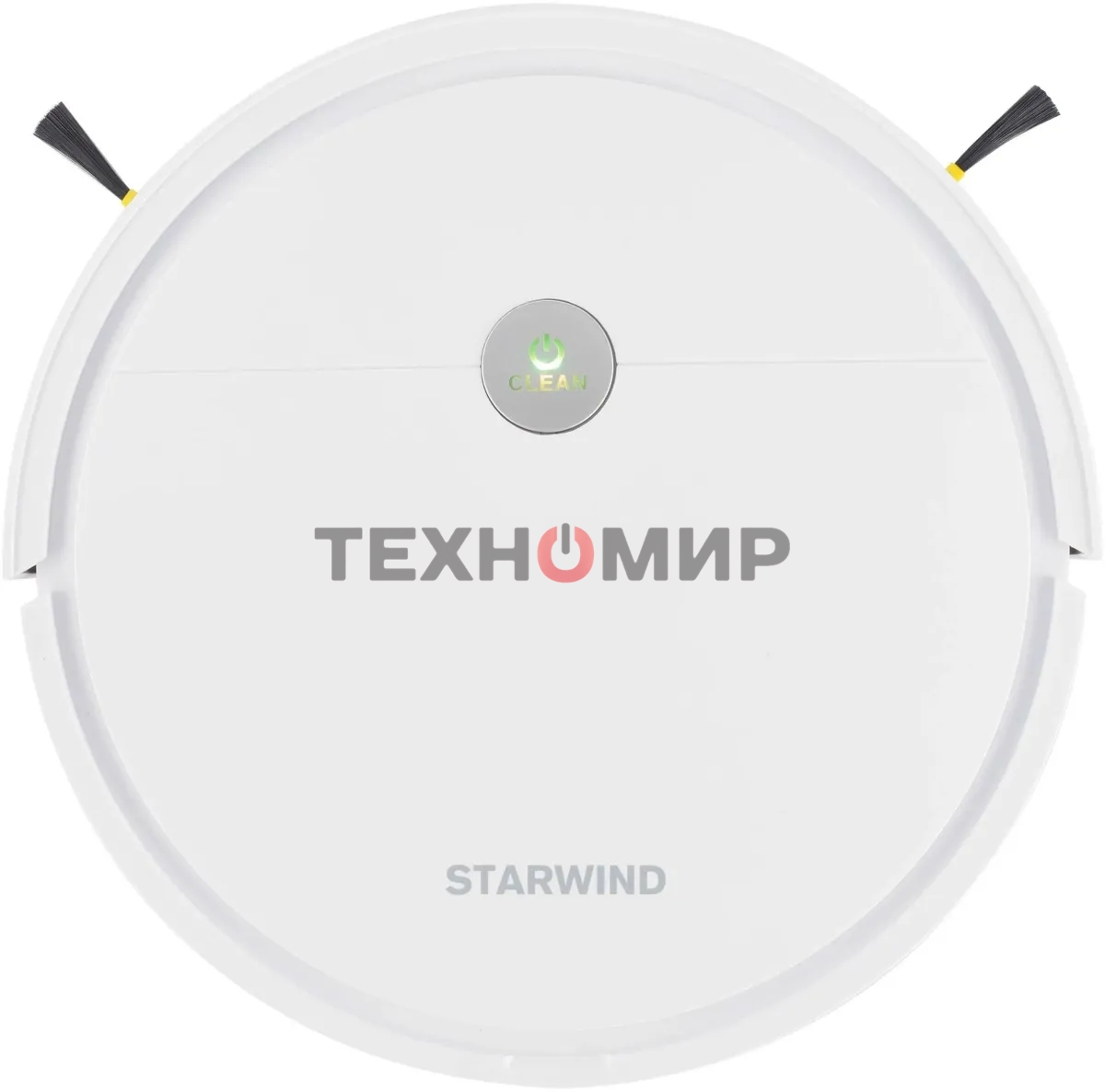 Робот-пылесос Starwind SRV4575 белый, 15 Вт, 2000 мА·ч Li-Ion, уборка влажная/сухая, пылесборник контейнер 0.3 л
